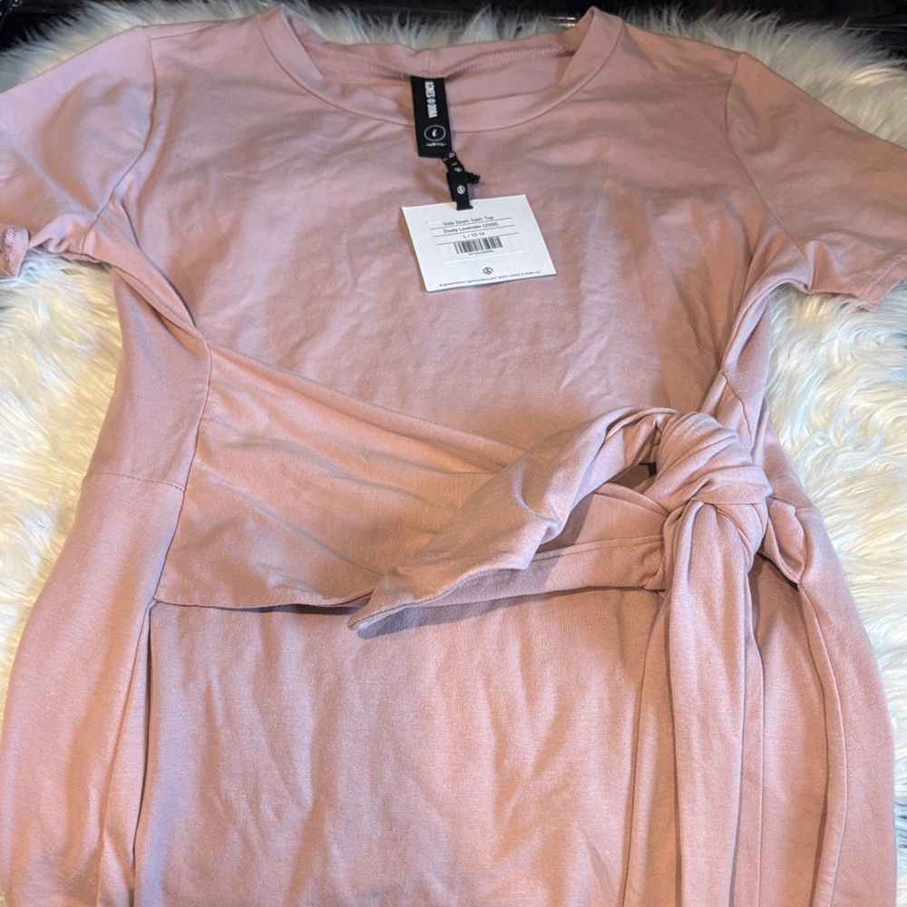 Agnes & Dora Pink Short Sleeve Top - Picture 2 of 12
